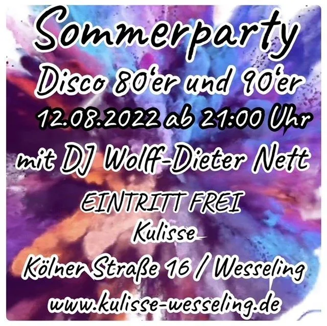 DJ Wolf-Dieter Nett Veranstaltung und Lichttechnik Foto 70